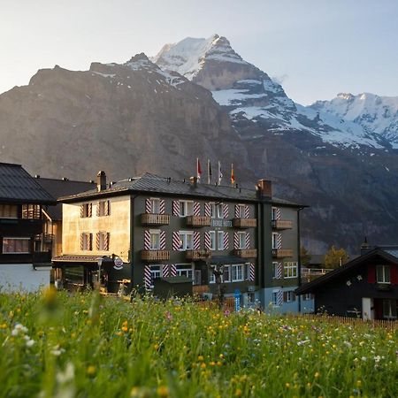 Hotel Bellevue Mürren Exterior foto