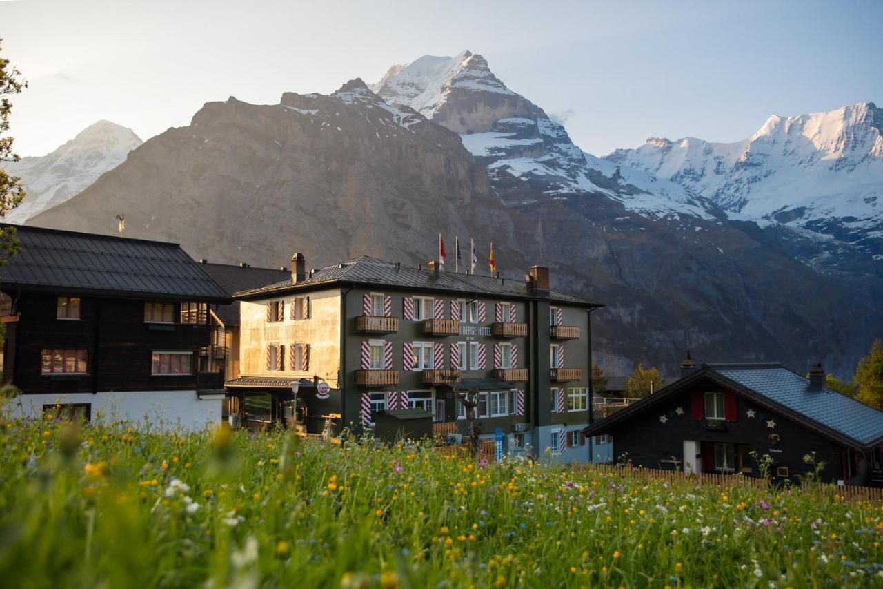 Hotel Bellevue Mürren Exterior foto