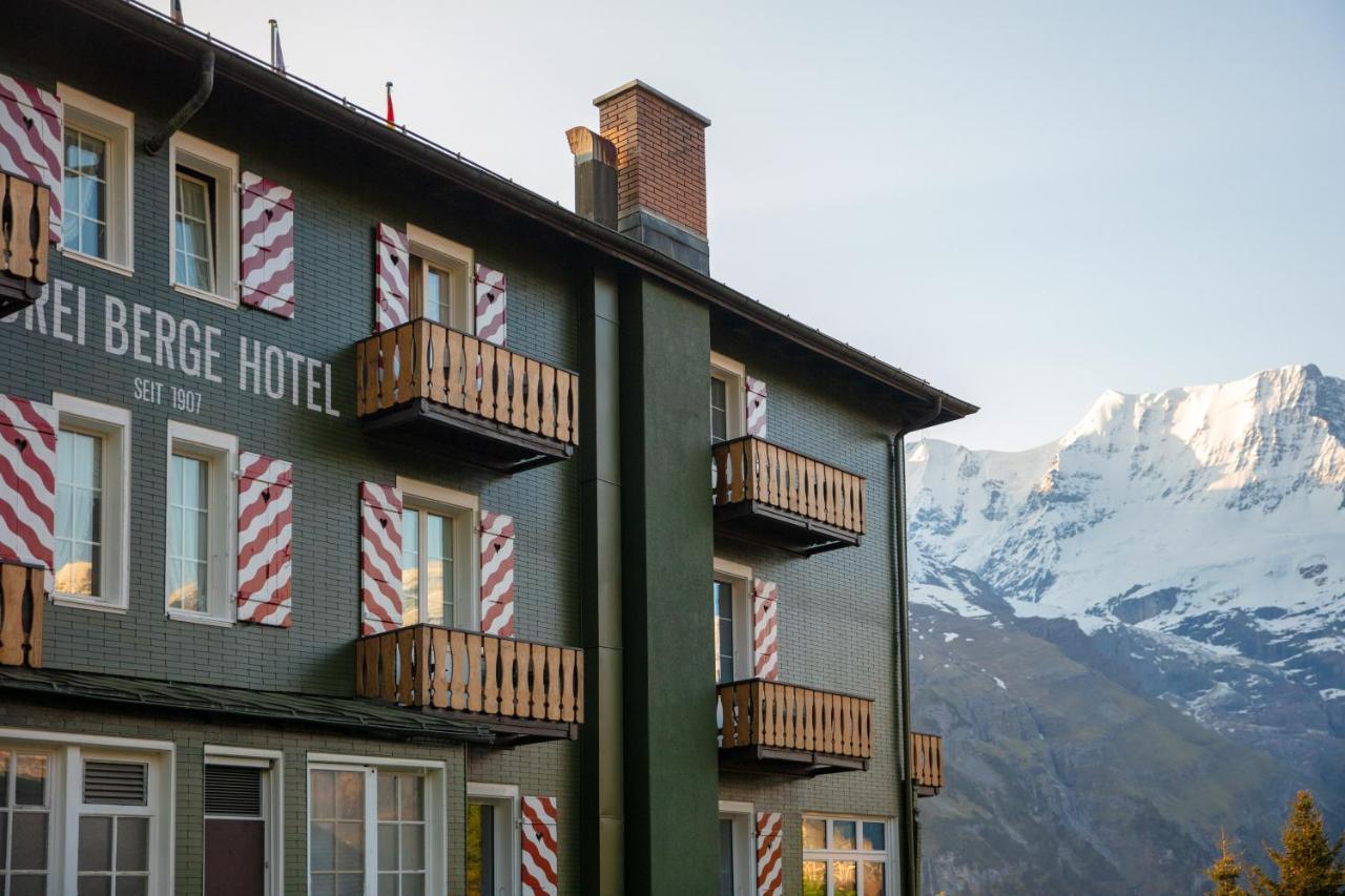 Hotel Bellevue Mürren Exterior foto